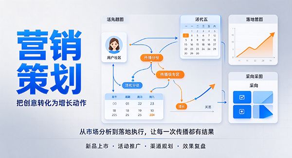 西固区营销策划